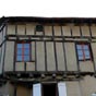 Maison à colombage à Saint-Astier.